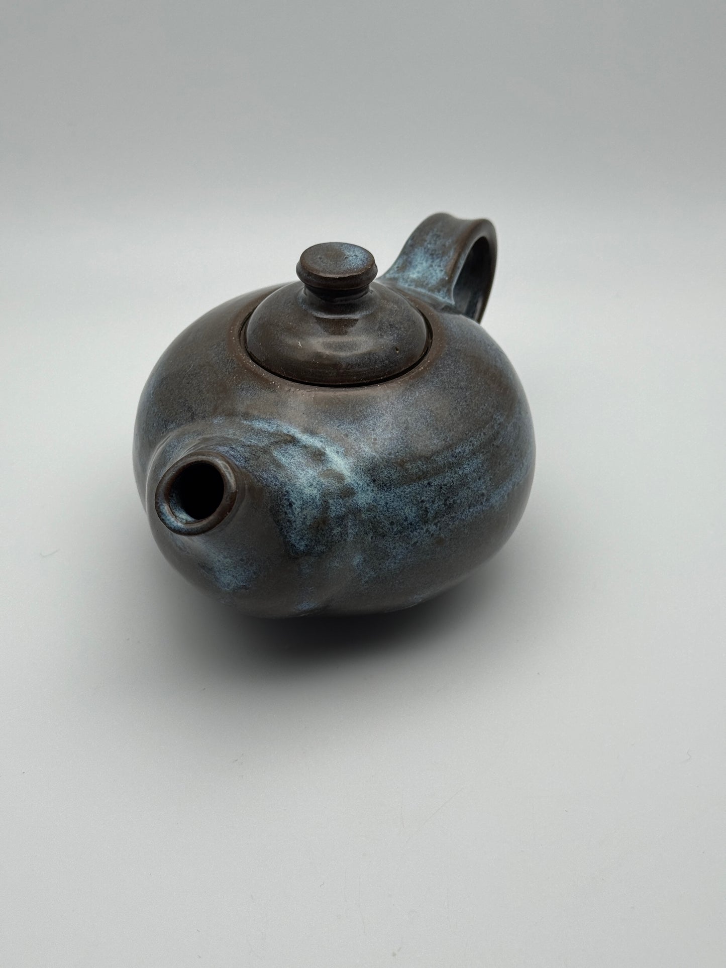 Small round teapot