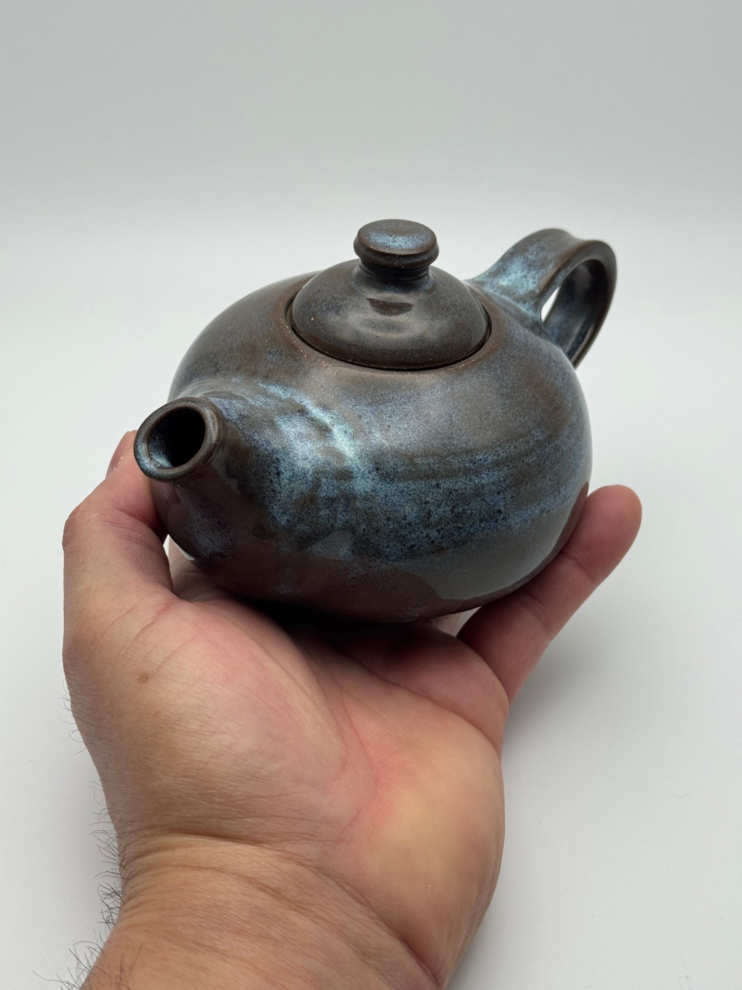 Small round teapot