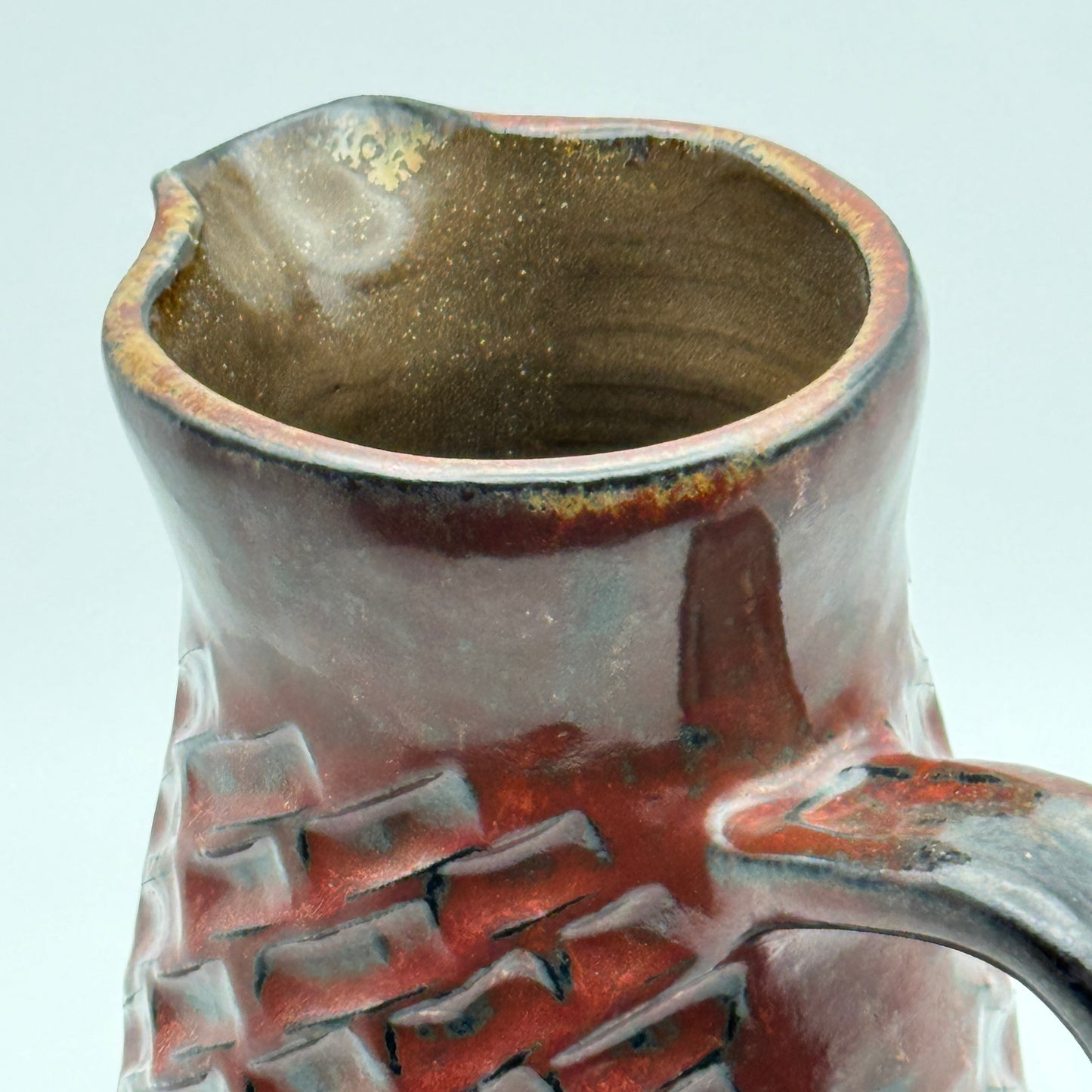 Rust and blood pitcher