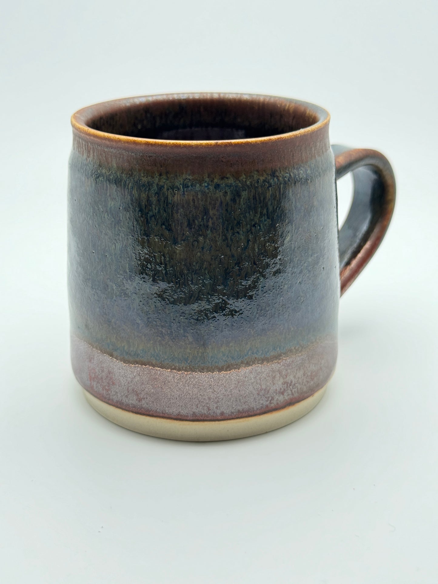 Bellied glaucous copper mug