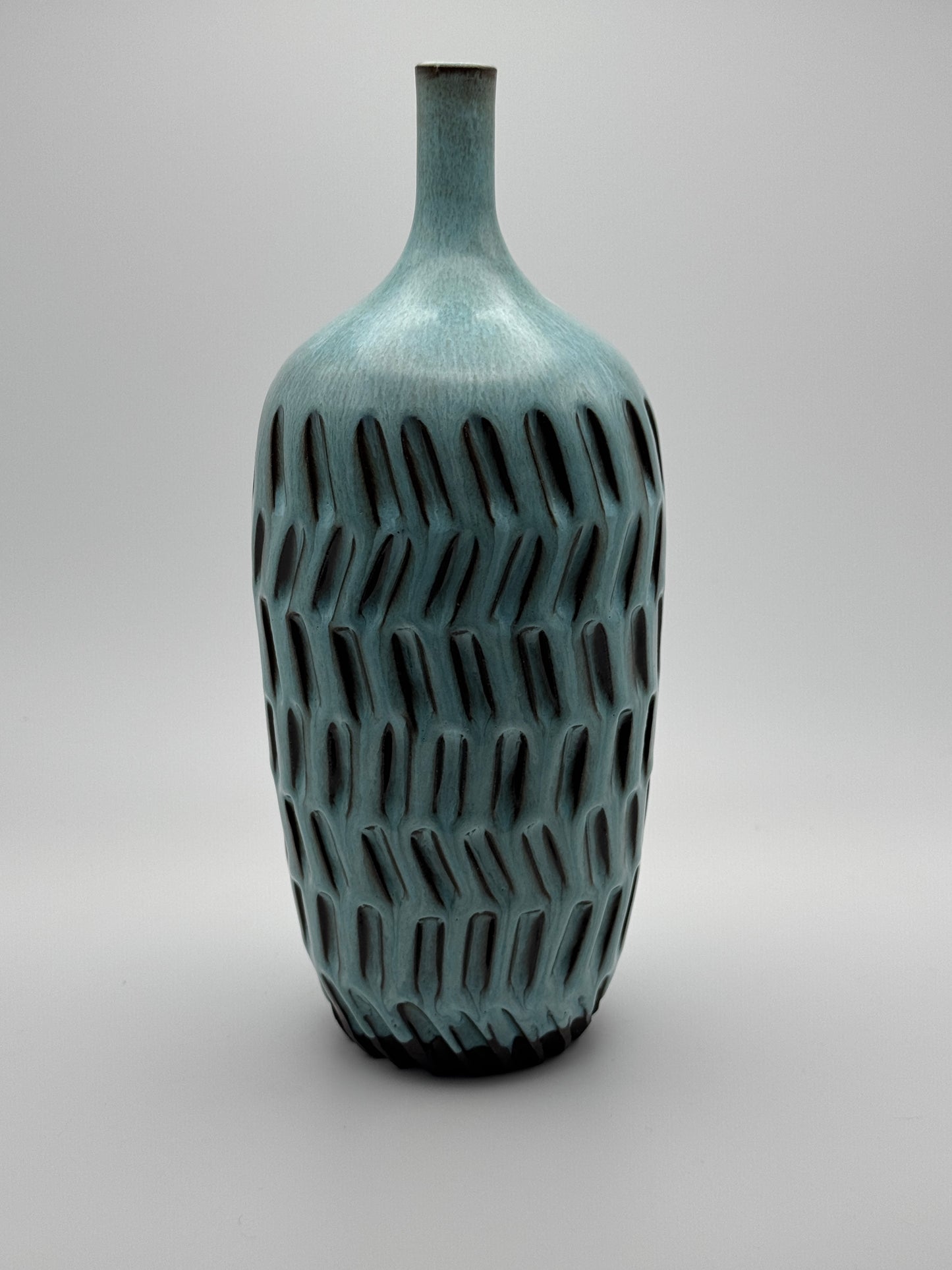 Carved vase