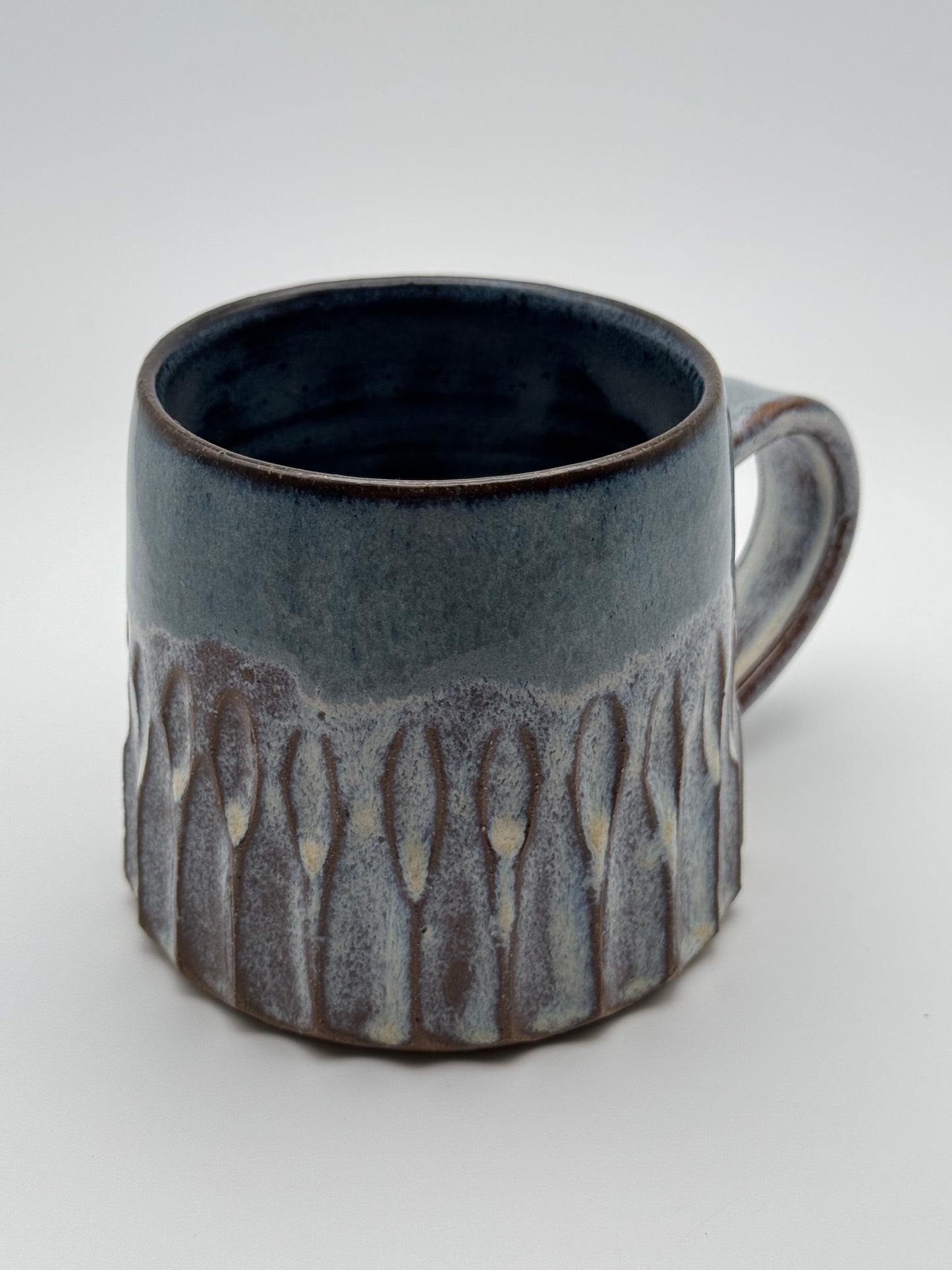 Carved mug