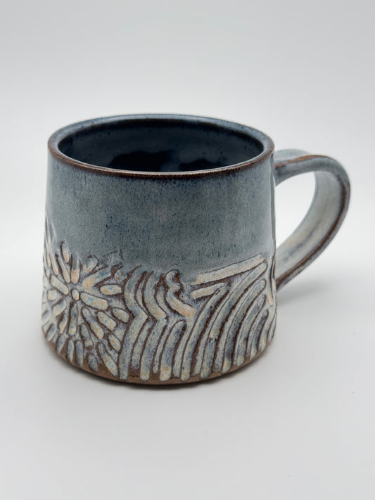 Carved mug