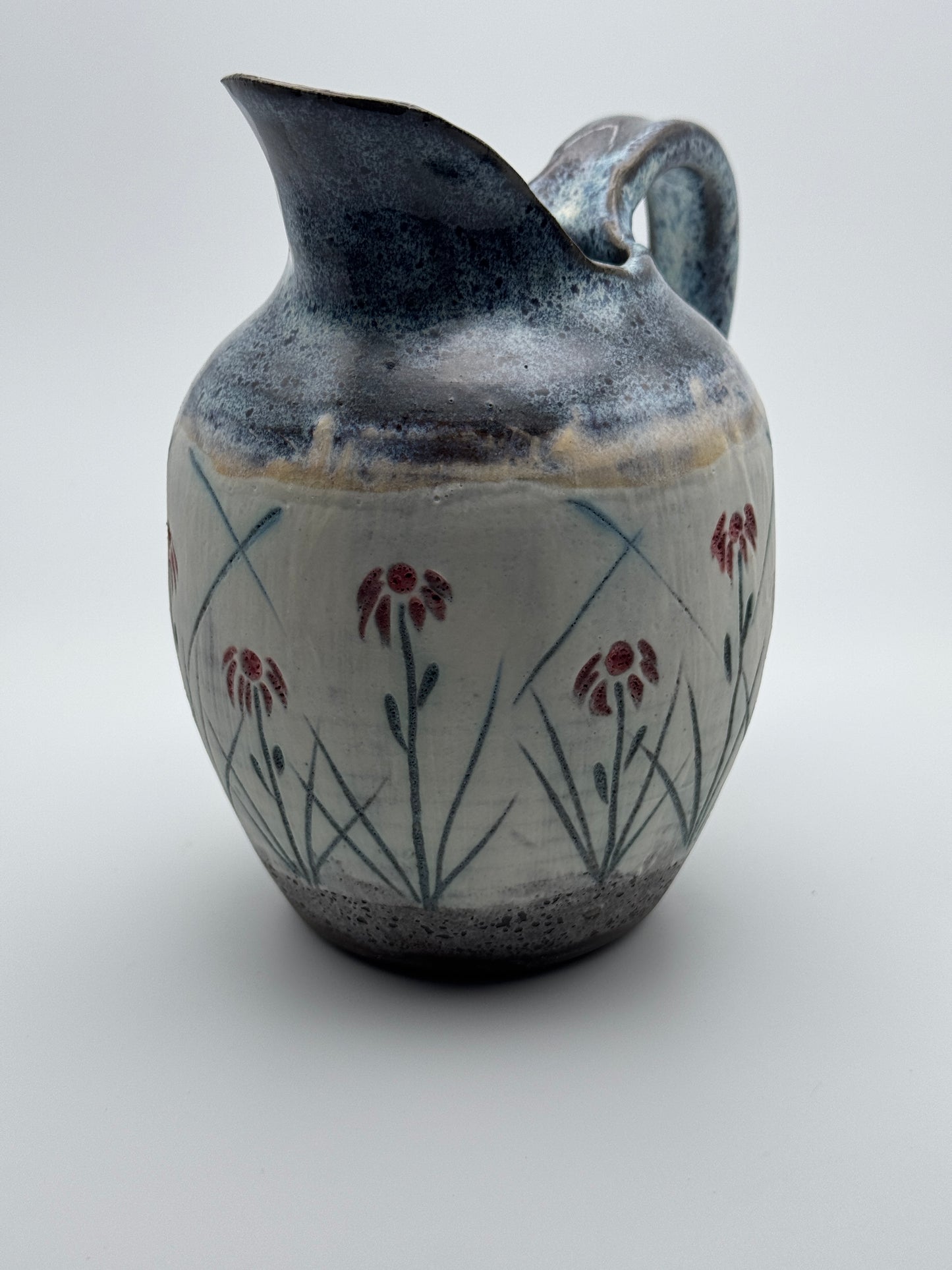 Wild flowers pitcher