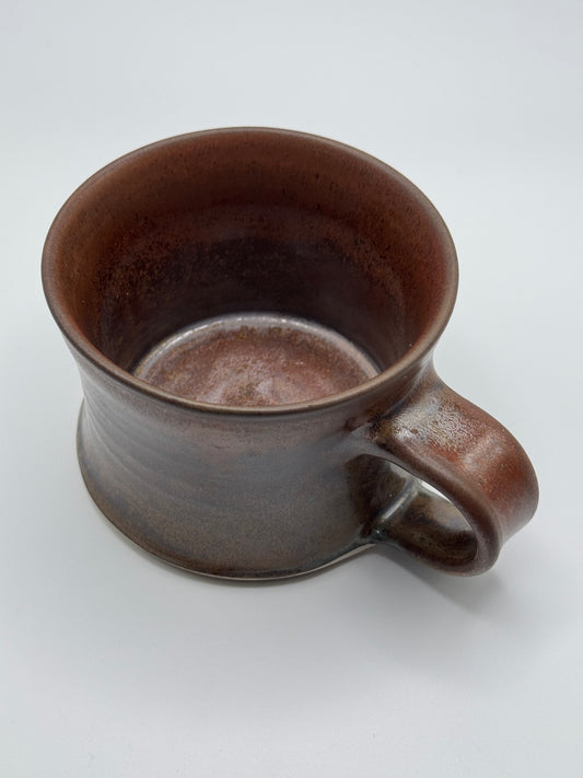 Copper concave mug