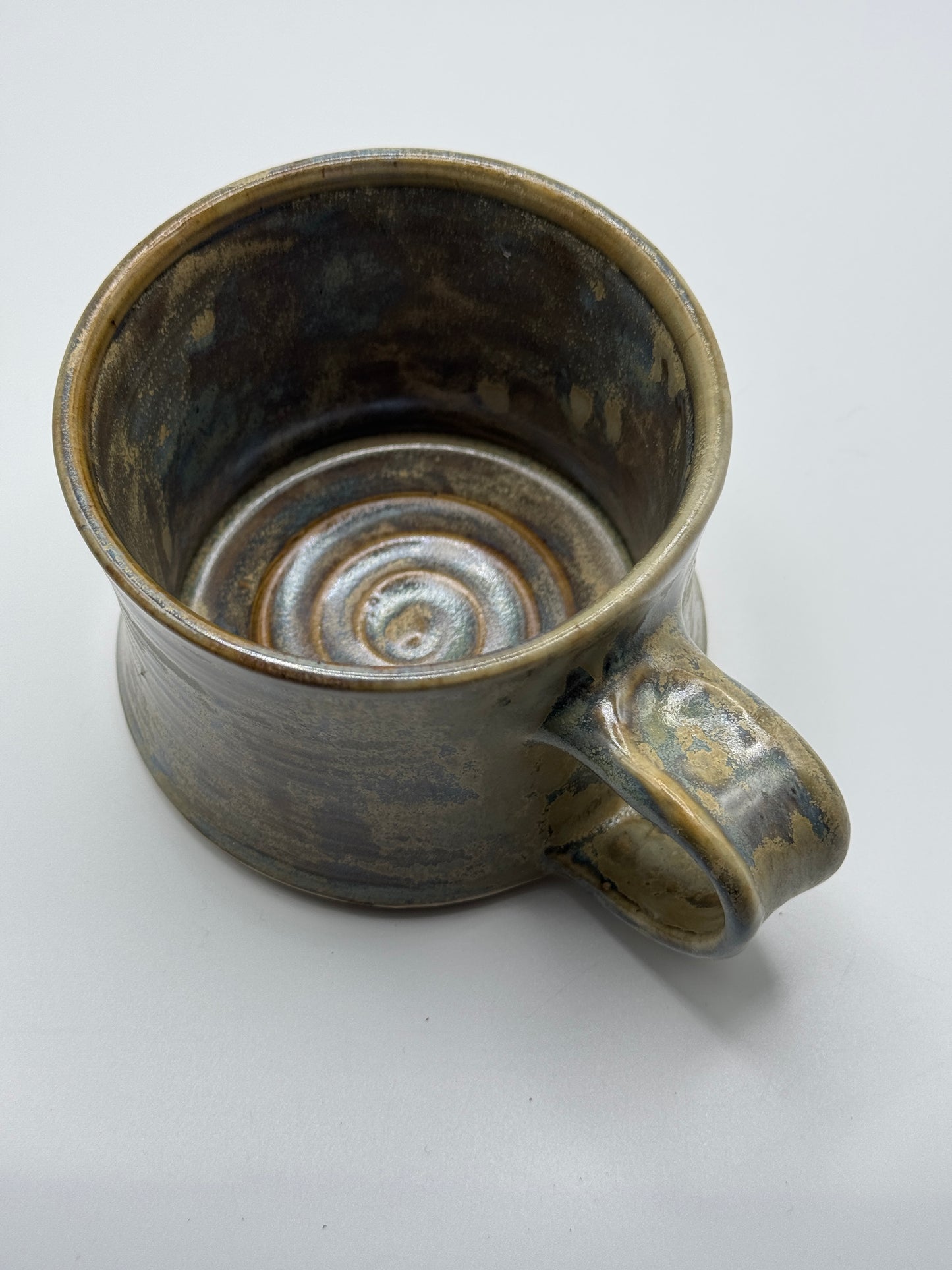 Antique concave mug